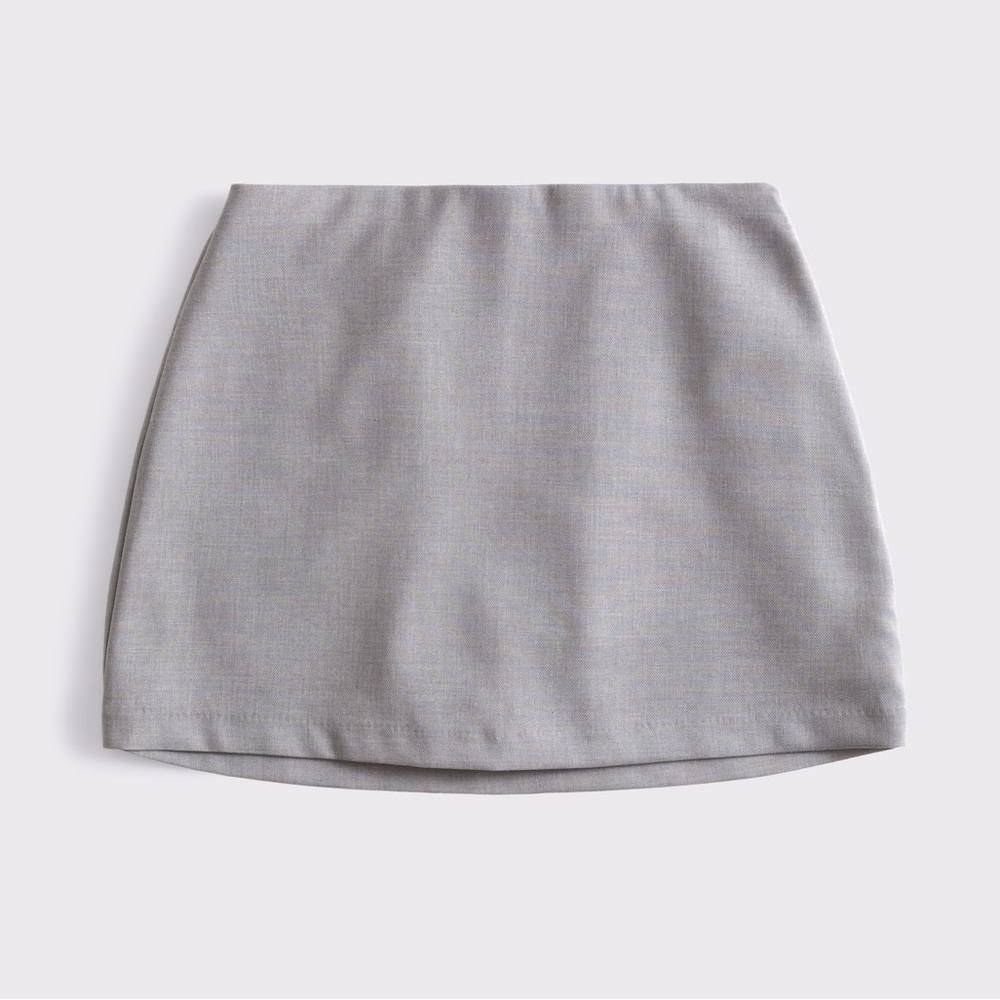 Abercrombie & Fitch Gray Mini Skirt